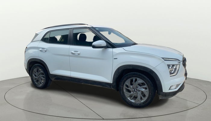 2020 Hyundai Creta SX (O) 1.4 TURBO DCT, Petrol, Automatic, 92,638 km, Right Front Diagonal