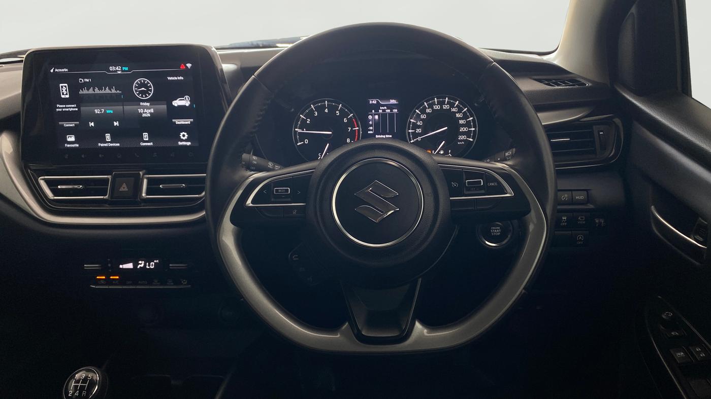 2022 Maruti Baleno ALPHA PETROL 1.2, Petrol, Manual, 24,108 km, Steering Wheel Close Up