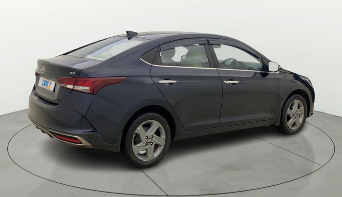 2021 Hyundai Verna SX 1.5 VTVT IVT, Petrol, Automatic, 35,989 km, Right Back Diagonal