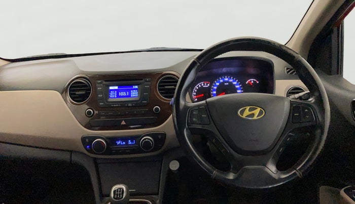 2014 Hyundai Xcent SX 1.2 (O), Petrol, Manual, 60,041 km, Steering Wheel Close Up