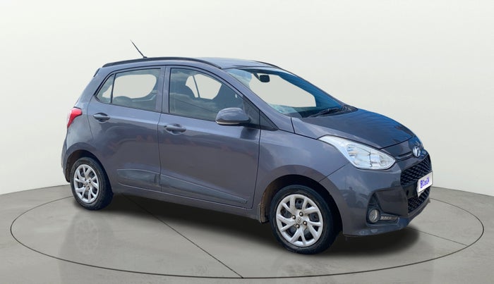 2019 Hyundai Grand i10 SPORTZ 1.2 KAPPA VTVT, Petrol, Manual, 26,321 km, Right Front Diagonal