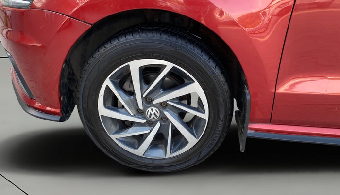 2021 Volkswagen Polo COMFORTLINE 1.0L TSI AT, Petrol, Automatic, 60,979 km, Left Front Wheel