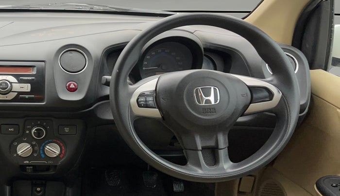 2015 Honda Amaze 1.2L I-VTEC SX, Petrol, Manual, 30,981 km, Steering Wheel Close Up