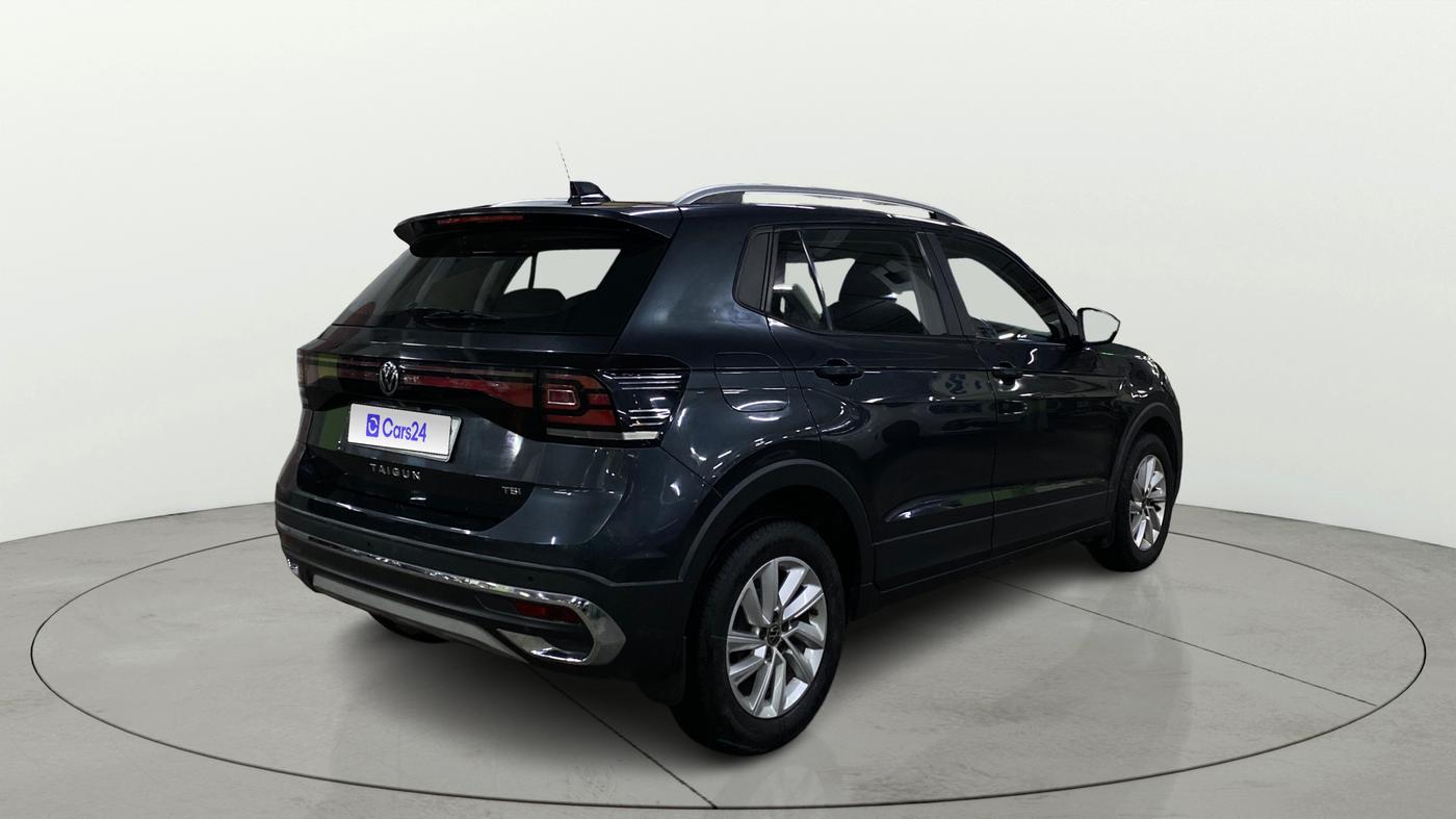 2022 Volkswagen TAIGUN HIGHLINE 1.0 TSI MT, Petrol, Manual, 21,047 km, Right Back Diagonal