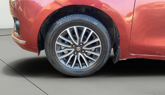 2017 Maruti Dzire ZXI PLUS AMT, Petrol, Automatic, 58,212 km, Left Front Wheel