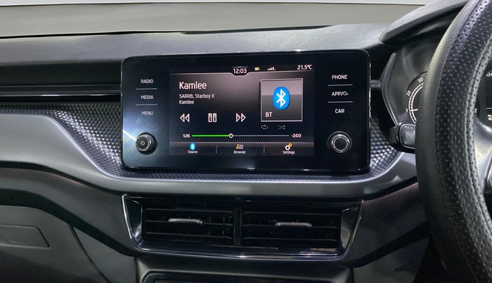 2022 Skoda KUSHAQ AMBITION 1.0L TSI MT, Petrol, Manual, 39,998 km, Air Conditioner