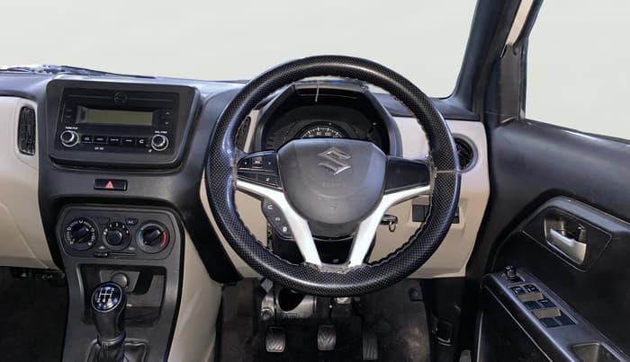 2019 Maruti New Wagon-R VXI 1.2, Petrol, Manual, 44,150 km, Steering Wheel Close Up