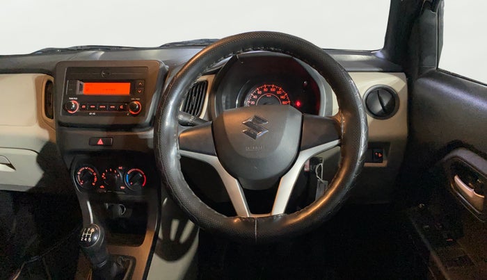 2021 Maruti New Wagon-R VXI 1.0, Petrol, Manual, 18,008 km, Steering Wheel Close Up