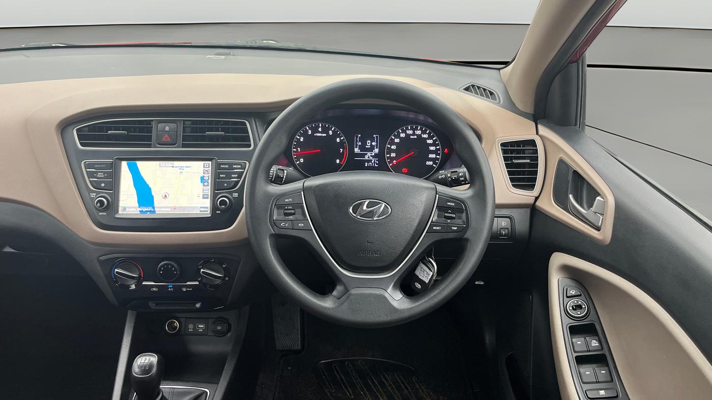 2019 Hyundai Elite i20 SPORTZ PLUS 1.2, Petrol, Manual, 31,711 km, Steering Wheel Close Up