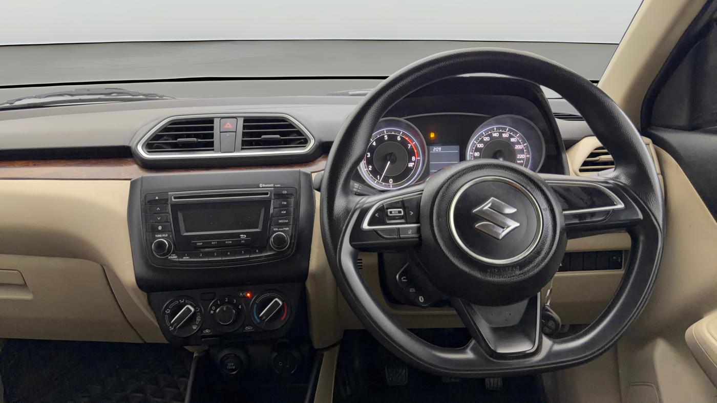 2019 Maruti Dzire VXI, Petrol, Manual, 27,585 km, Steering Wheel Close Up