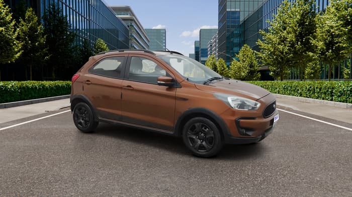 2019 Ford FREESTYLE TREND PLUS 1.2 PETROL, Petrol, Manual, 48,139 km, Right Front Diagonal