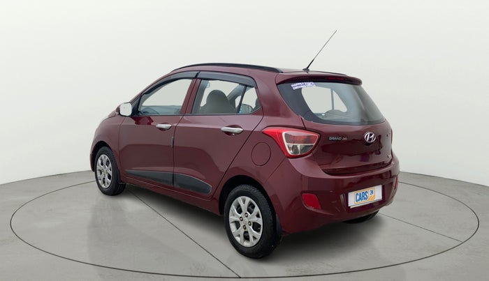 2016 Hyundai Grand i10 SPORTZ 1.2 KAPPA VTVT, Petrol, Manual, 51,279 km, Left Back Diagonal