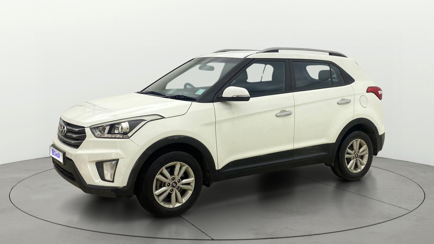 2016 Hyundai Creta SX PLUS 1.6 PETROL, Petrol, Manual, 85,593 km, Left Front Diagonal