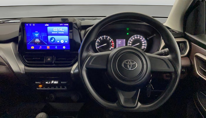 2025 Toyota Urban Cruiser Taisor E 1.2 Petrol MT, Petrol, Manual, 1,962 km, Steering Wheel Close Up