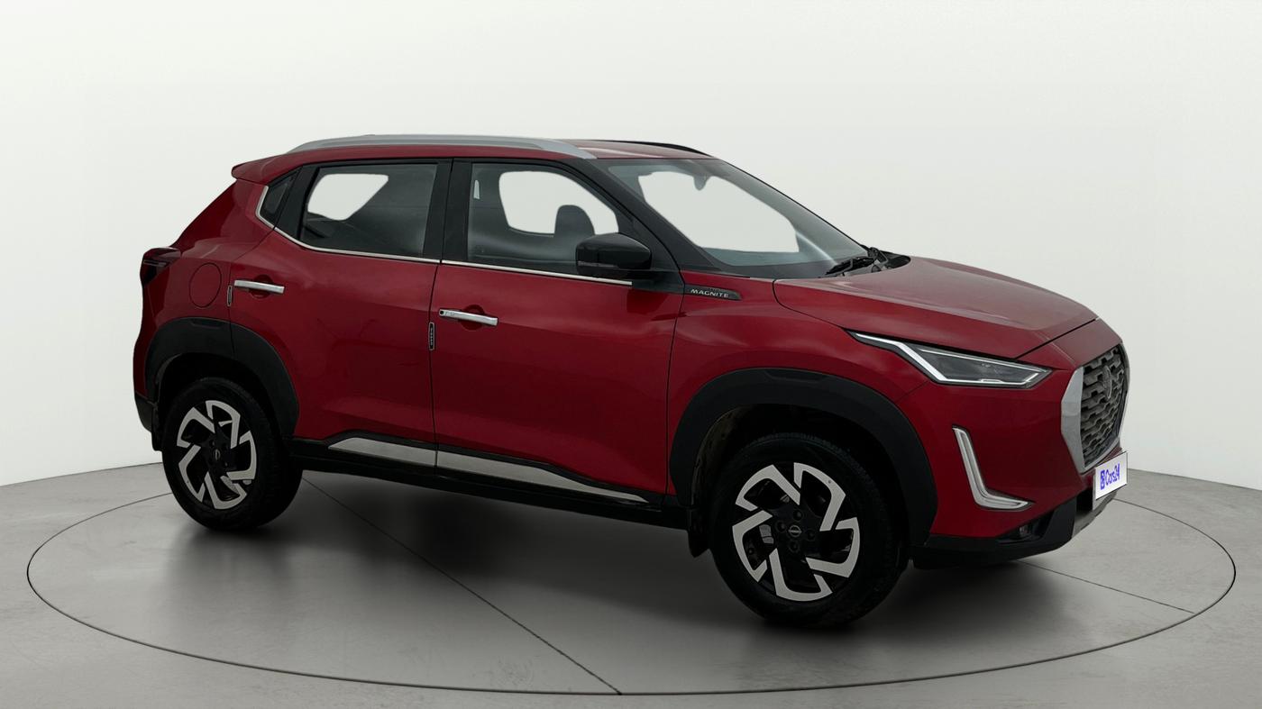 2023 Nissan MAGNITE XV PREMIUM TURBO CVT, Petrol, Automatic, 8,255 km, Right Front Diagonal