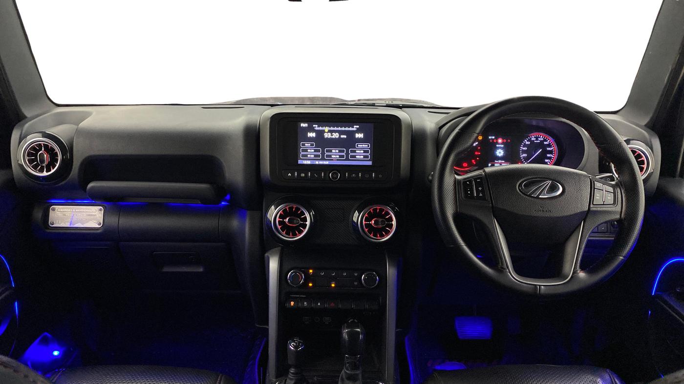 2021 Mahindra Thar LX PETROL HT 4WD AT, Petrol, Automatic, 78,013 km, Dashboard