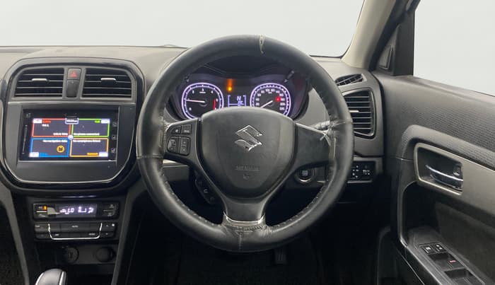 2018 Maruti Vitara Brezza ZDI PLUS AMT, Diesel, Automatic, 1,35,582 km, Steering Wheel Close Up