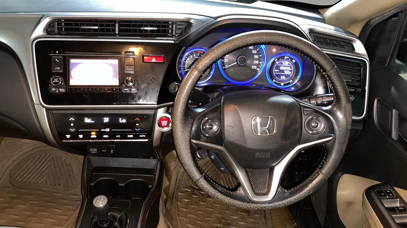 2015 Honda City 1.5L I-VTEC VX, Petrol, Manual, 60,221 km, Steering Wheel Close Up