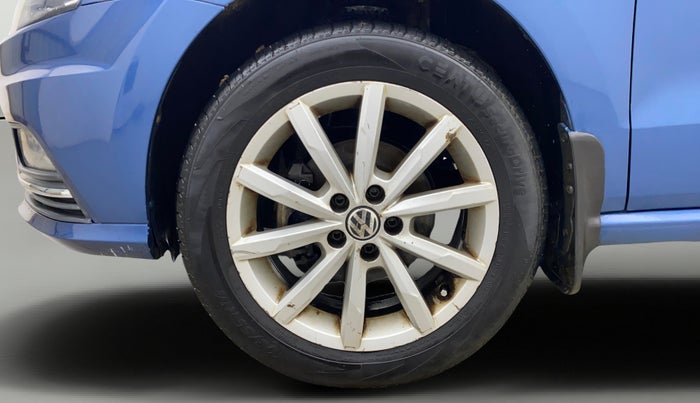 2017 Volkswagen Ameo HIGHLINE PLUS 1.5L AT 16 ALLOY, Diesel, Automatic, 40,829 km, Left Front Wheel