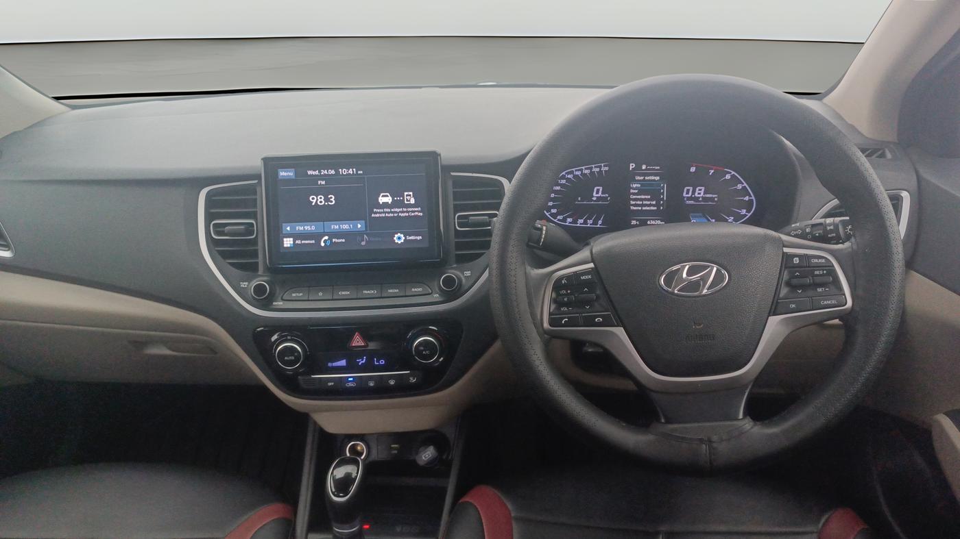 2021 Hyundai Verna SX 1.5 VTVT IVT, Petrol, Automatic, 63,616 km, Steering Wheel Close Up