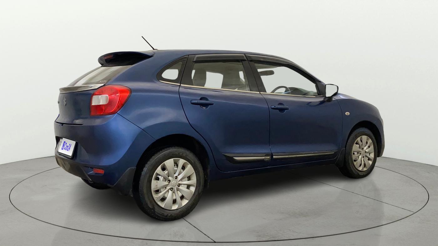 2017 Maruti Baleno SIGMA PETROL 1.2, Petrol, Manual, 53,427 km, Right Back Diagonal