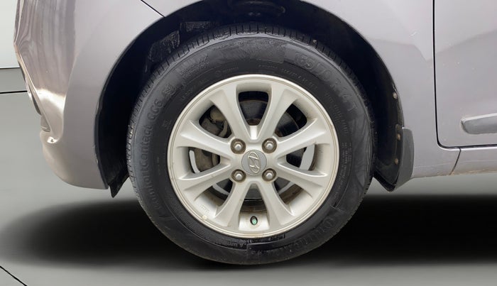 2015 Hyundai Grand i10 ASTA AT 1.2 KAPPA VTVT, Petrol, Automatic, 53,267 km, Left Front Wheel