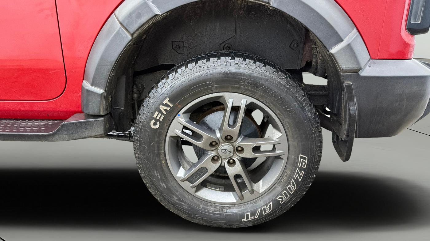 2021 Mahindra Thar LX PETROL HT 4WD AT, Petrol, Automatic, 34,634 km, Left Rear Wheel