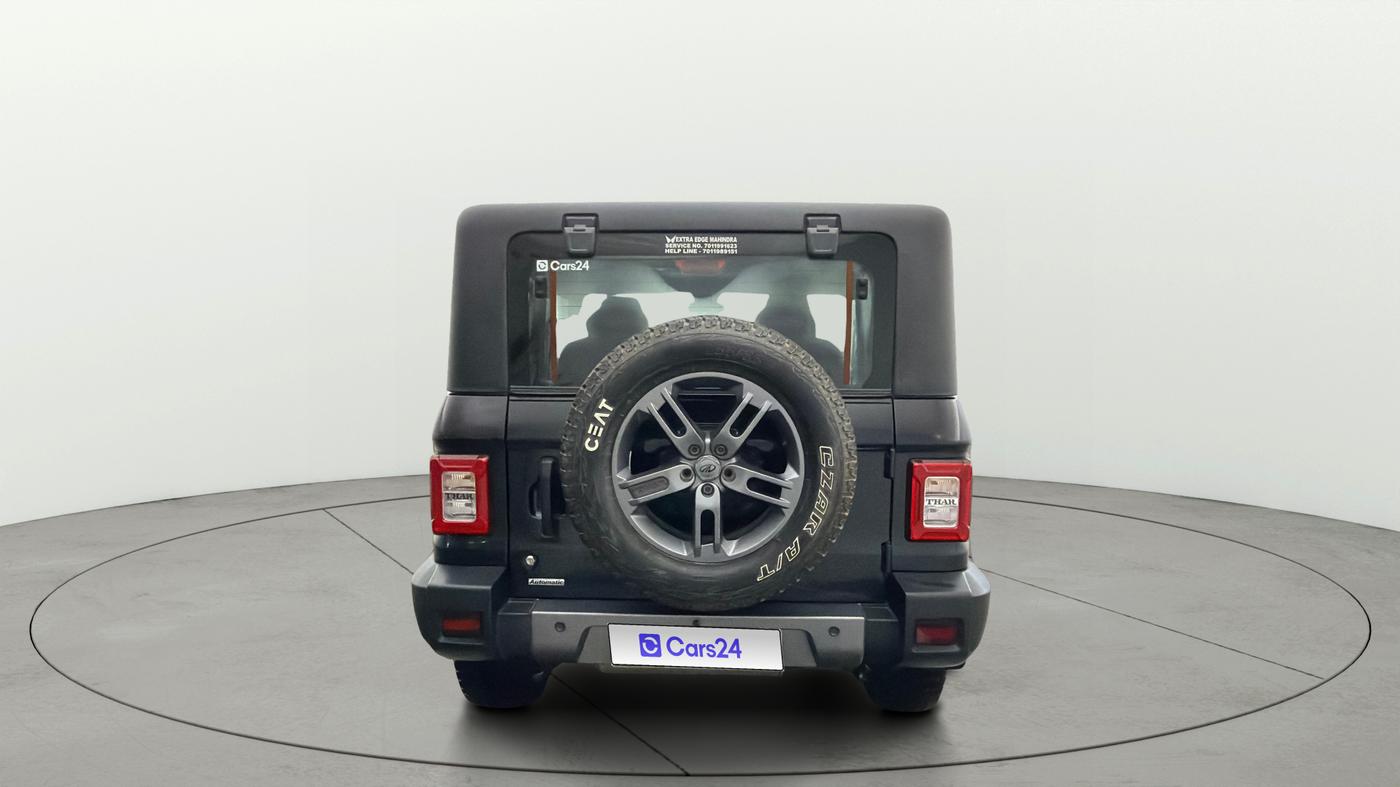 2021 Mahindra Thar LX PETROL HT 4WD AT, Petrol, Automatic, 36,568 km, Back/Rear