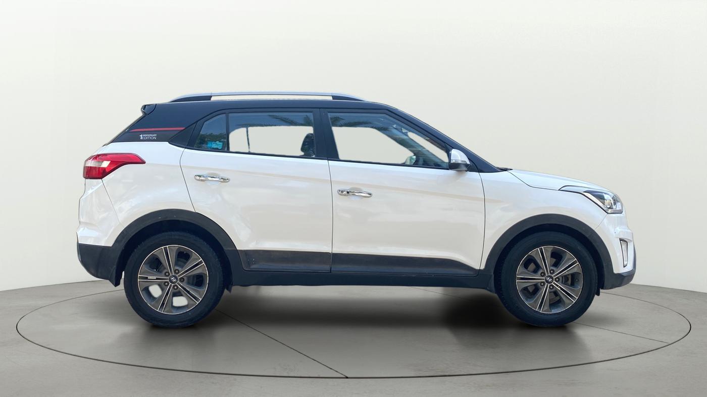 2016 Hyundai Creta SX PLUS  ANNIVERSARY EDITION 1.6 PETROL, Petrol, Manual, 1,05,639 km, Right Side View