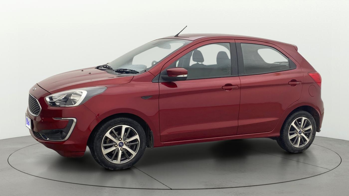 2021 Ford New Figo TITANIUM PLUS 1.2 PETROL AT, Petrol, Automatic, 47,783 km, Left Front Diagonal