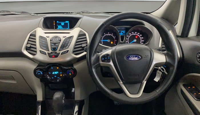 2014 Ford Ecosport TITANIUM 1.5L PETROL AT, Petrol, Automatic, 74,880 km, Steering Wheel Close Up