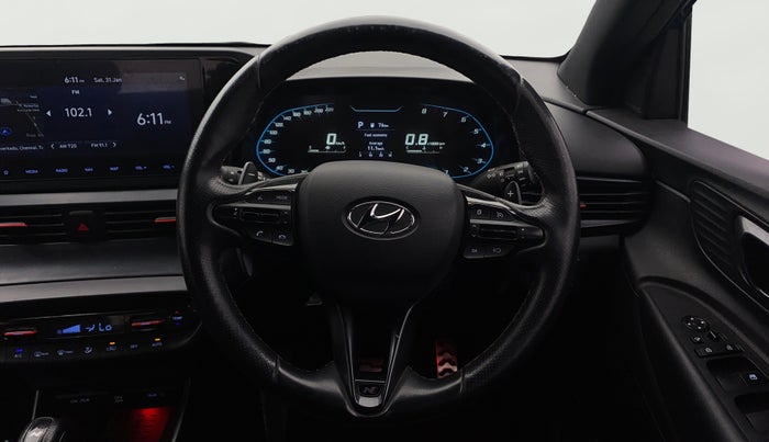 2022 Hyundai NEW I20 N LINE N8 1.0 TURBO GDI DCT, Petrol, Automatic, 38,034 km, Steering Wheel Close Up