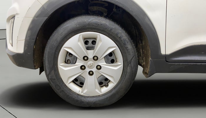 2017 Hyundai Creta E PLUS 1.6 PETROL, Petrol, Manual, 49,337 km, Left Front Wheel