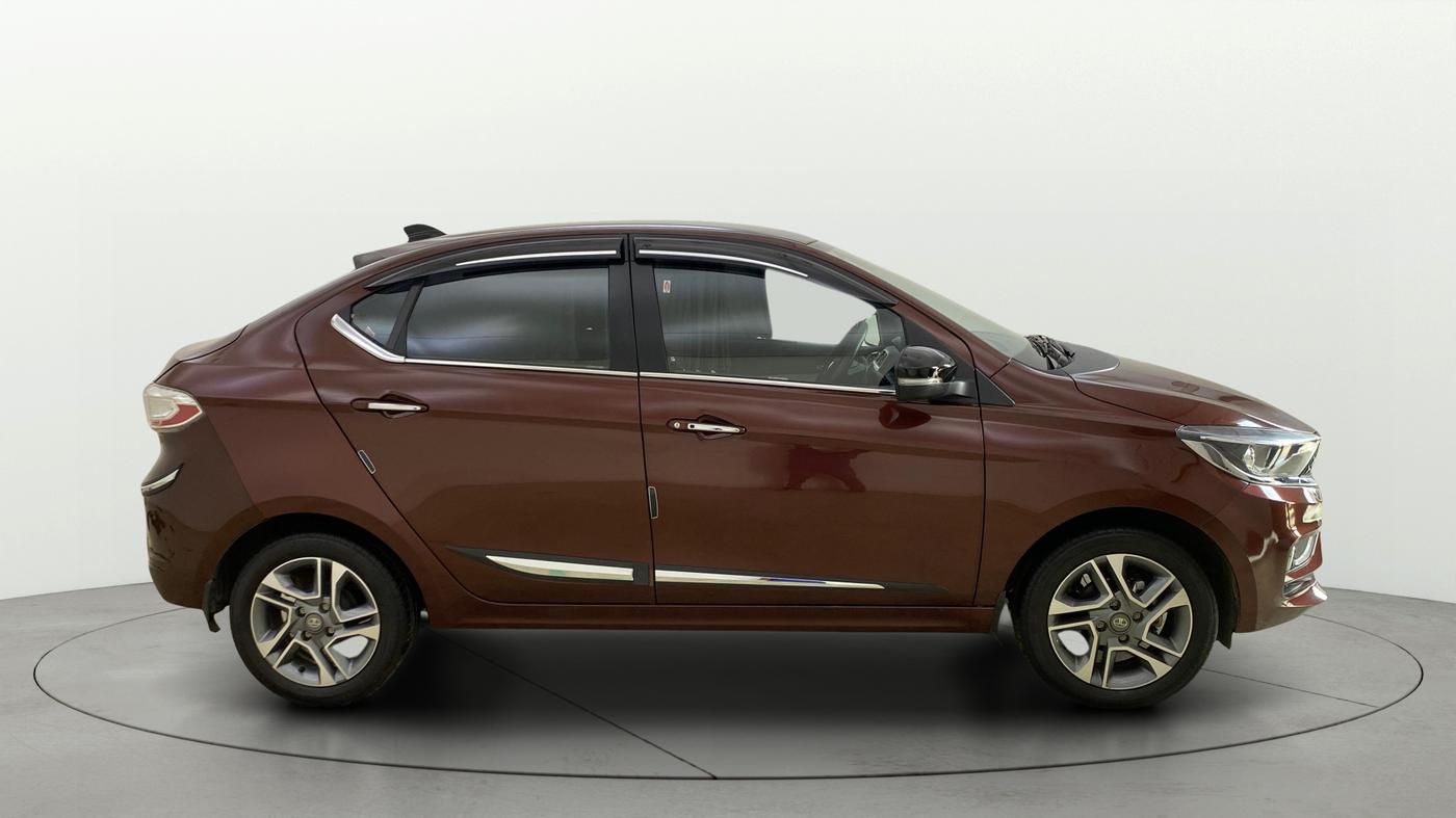 2024 Tata TIGOR XZ PLUS PETROL, CNG, Manual, 14,989 km, Right Side View
