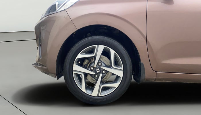 2020 Hyundai AURA SX PLUS 1.2 AMT, Petrol, Automatic, 24,380 km, Left Front Wheel