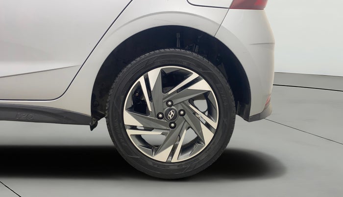 2021 Hyundai NEW I20 ASTA (O) 1.0 TURBO GDI DCT, Petrol, Automatic, 52,495 km, Left Rear Wheel