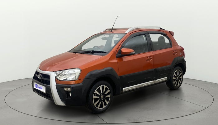 2017 Toyota Etios GD, Diesel, Manual, 86,895 km, Left Front Diagonal