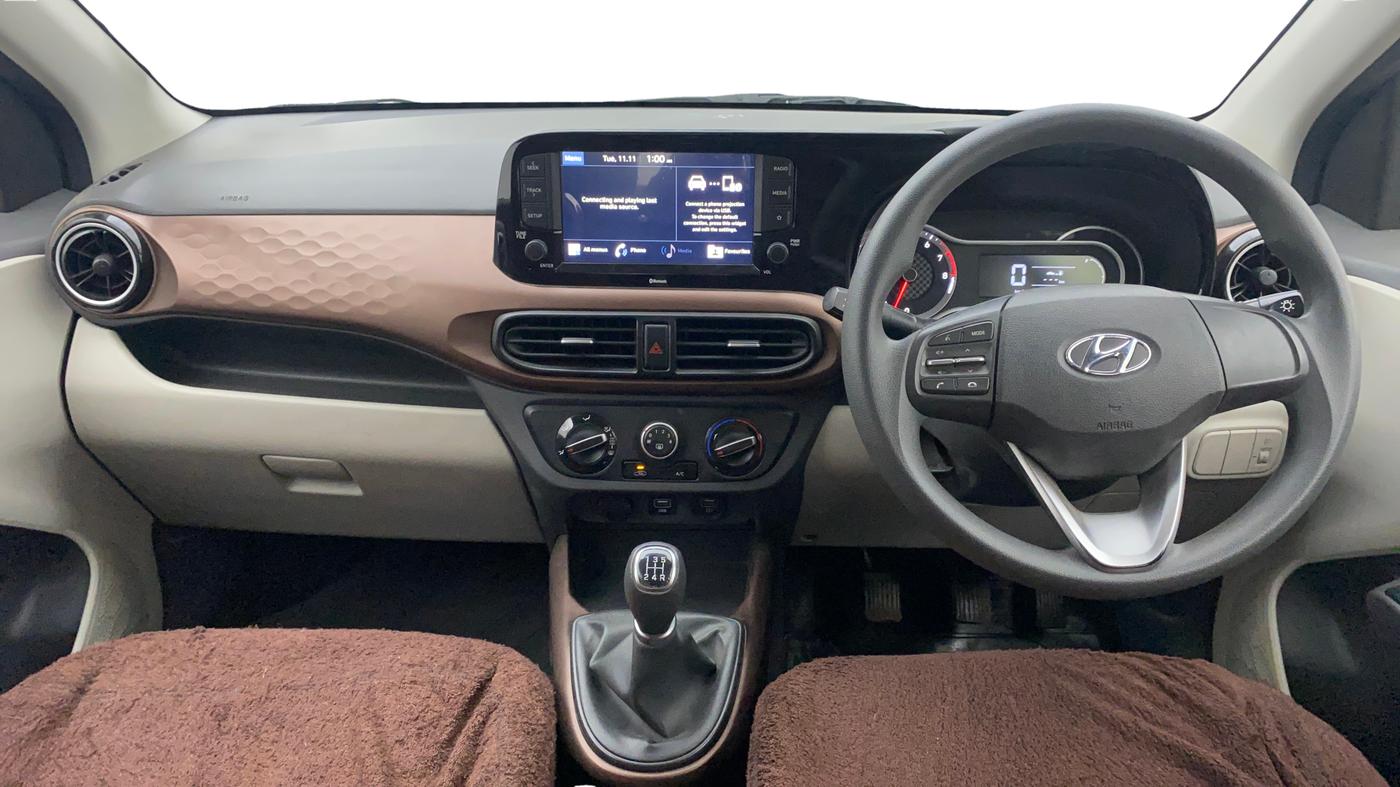 2021 Hyundai AURA SX 1.2, Petrol, Manual, 21,246 km, Dashboard