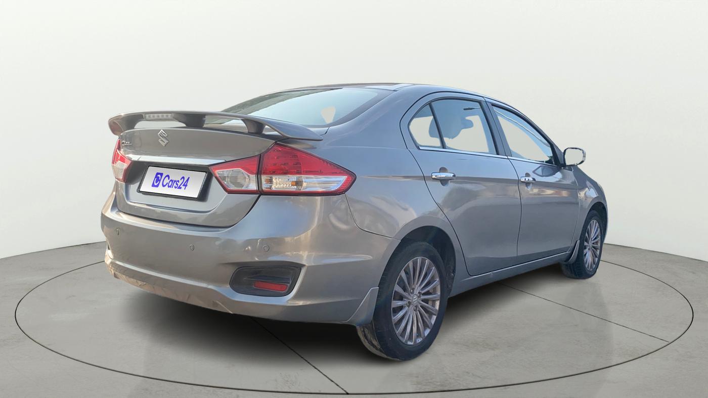 2018 Maruti Ciaz ALPHA 1.4 PETROL, Petrol, Manual, 1,08,236 km, Right Back Diagonal