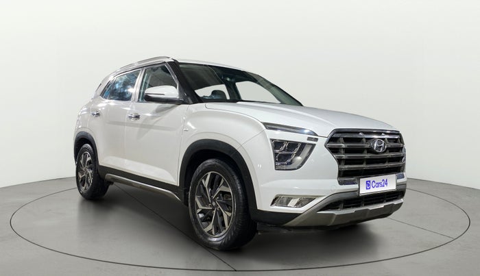 2021 Hyundai Creta SX (O) AT 1.5 DIESEL, Diesel, Automatic, 94,012 km, Right Front Diagonal