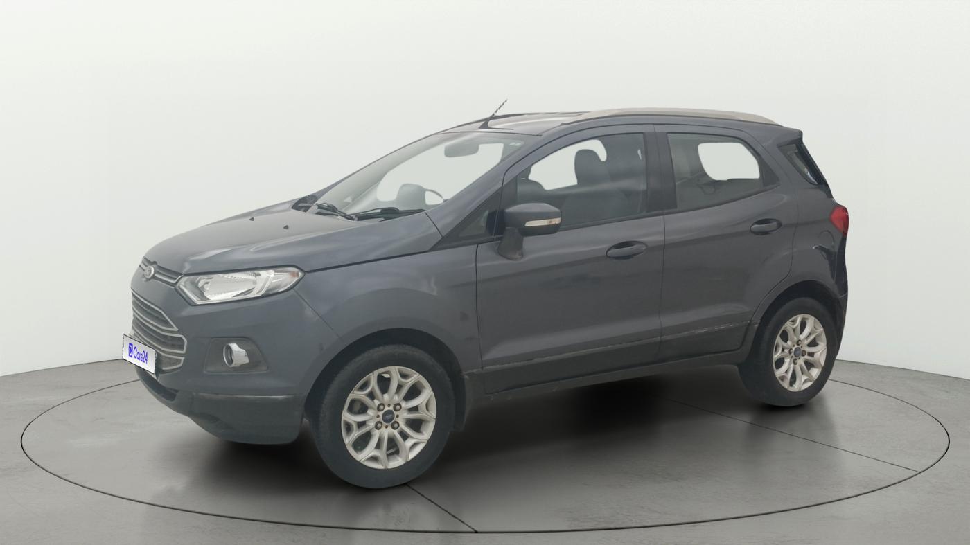2015 Ford Ecosport TITANIUM 1.5L PETROL AT, Petrol, Automatic, 92,683 km, Left Front Diagonal