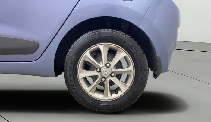 2016 Hyundai Grand i10 ASTA (O) 1.2 KAPPA VTVT, Petrol, Manual, 95,606 km, Left Rear Wheel