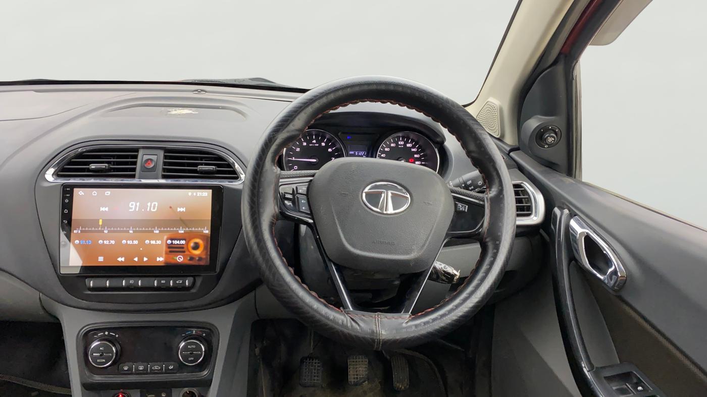 2018 Tata TIGOR XZ PLUS PETROL, CNG, Manual, 51,196 km, Steering Wheel Close Up