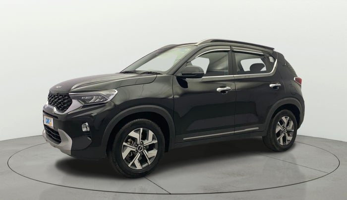 2021 KIA SONET HTX 1.0 IMT, Petrol, Manual, 21,528 km, Left Front Diagonal