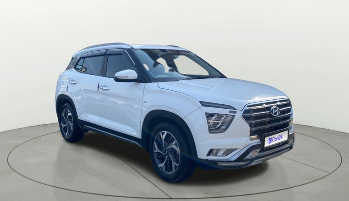2021 Hyundai Creta SX (O) IVT 1.5 PETROL, Petrol, Automatic, 49,539 km, Right Front Diagonal