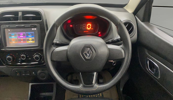 2018 Renault Kwid RXT 1.0, Petrol, Manual, 32,849 km, Steering Wheel Close Up