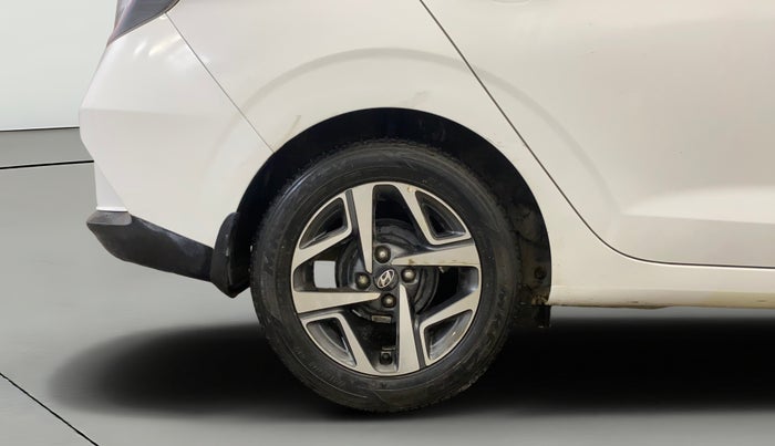 2020 Hyundai AURA SX 1.2 (O), Petrol, Manual, 76,765 km, Right Rear Wheel