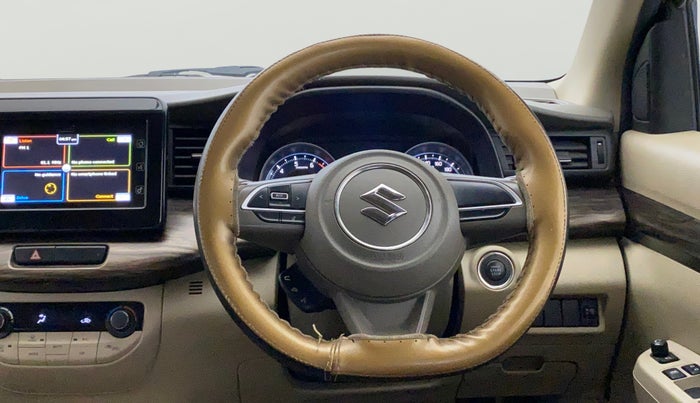 2019 Maruti Ertiga ZXI+ SHVS, Petrol, Manual, 40,869 km, Steering Wheel Close Up