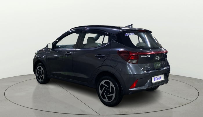 2023 Hyundai GRAND I10 NIOS SPORTZ AMT 1.2 KAPPA VTVT, Petrol, Automatic, 11,129 km, Left Back Diagonal