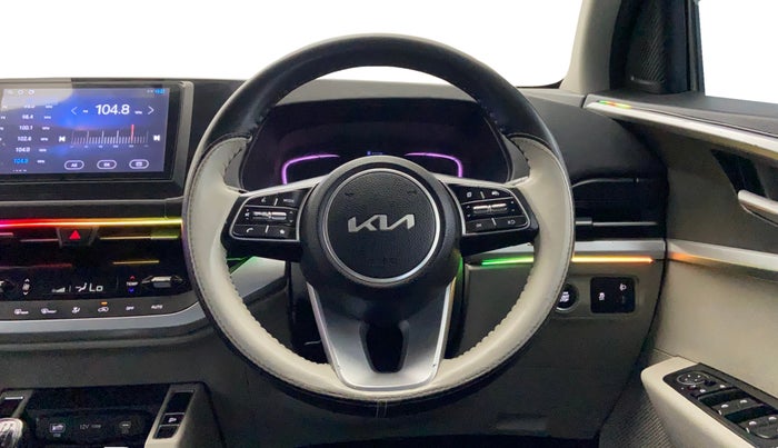 2022 KIA CARENS PRESTIGE PLUS 1.4 PETROL 7 STR, Petrol, Manual, 43,517 km, Steering Wheel Close Up